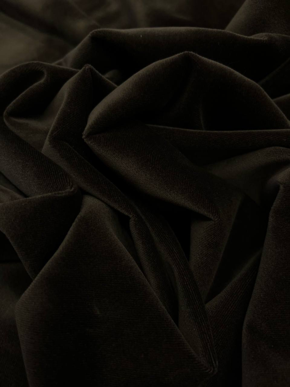 Бархат хлопок с эластаном Loro Piana хаки