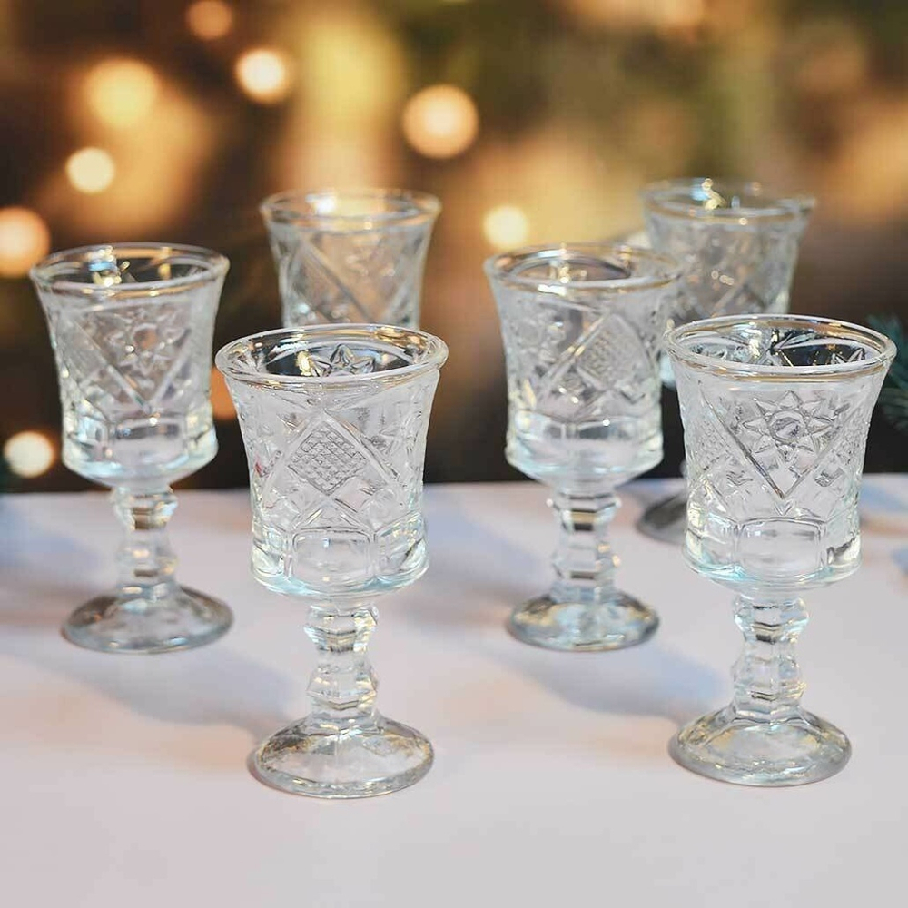 Набор рюмок 6шт 45мл, h10см, d5см "Julia", RYG1021