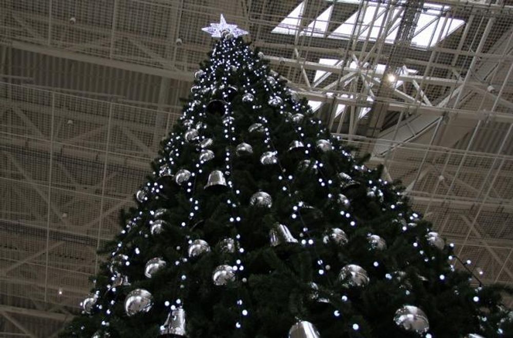 Уличная гирлянда "Цветной Каскад GT" 24В - для елок от 3 до 12 м