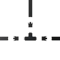 Коннектор T-образный для накладного шинопровода Arte Lamp RAPID-ACCESSORIES