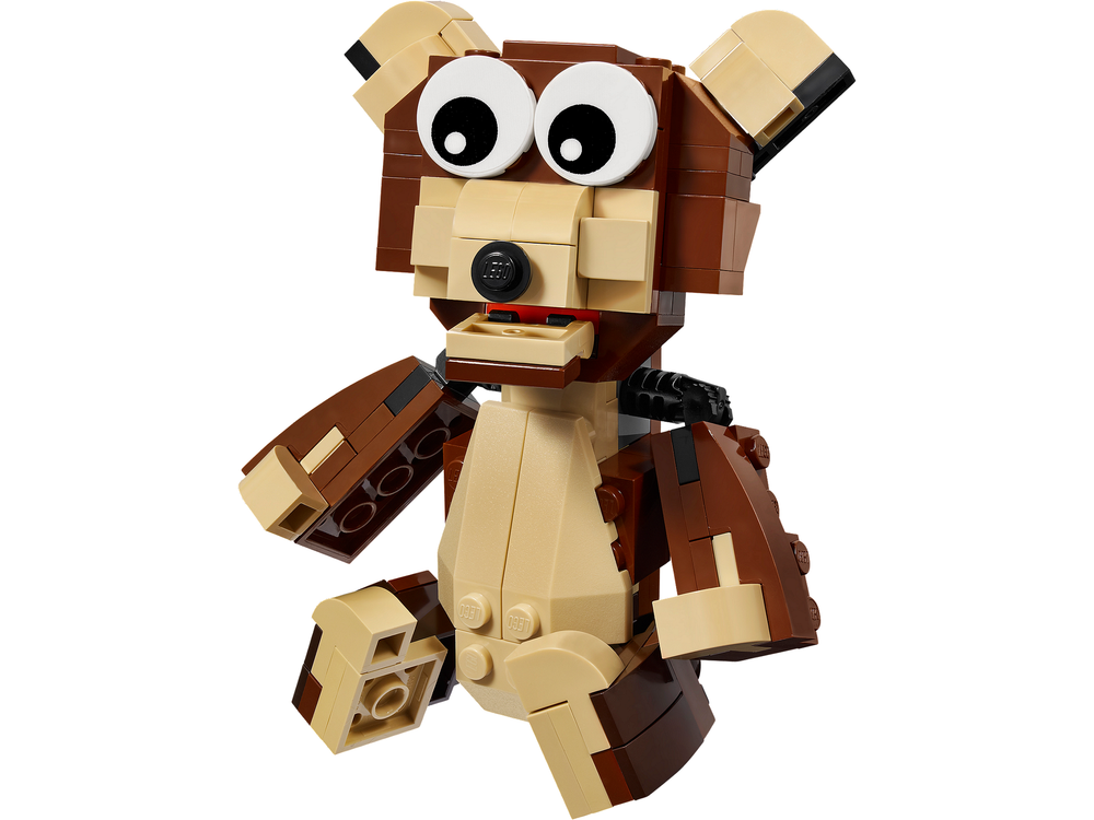 LEGO Creator: Озорные животные 31019 — Forest Animals — Лего Креатор Создатель