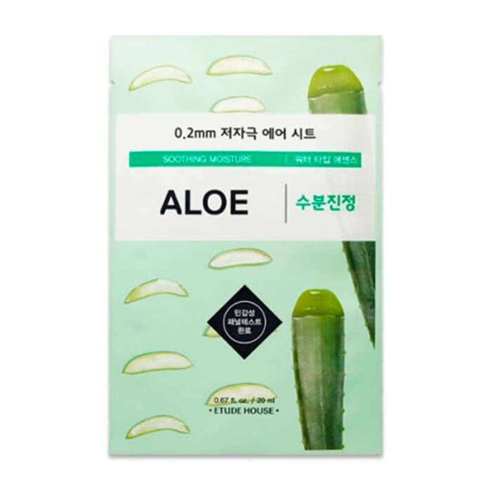 Тканевая маска с экстрактом алоэ ETUDE HOUSE Therapy Air Mask Aloe