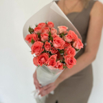 Букет из 5 кустовых роз Кения