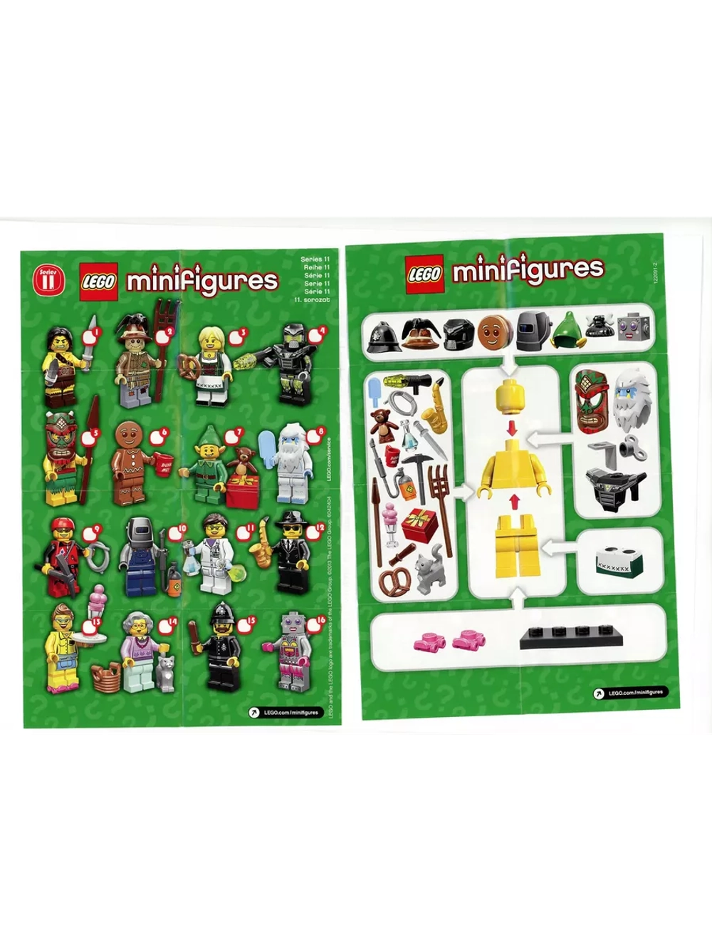 Минифигурки LEGO Minifigures 11 серия Девочка с кренделем