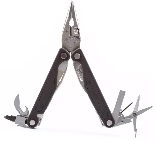 Мультитул Leatherman Charge plus, серебристый/черный 832516