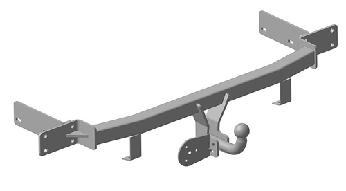 Фаркоп AvtoS для KIA SORENTO (2006-10.2009) с универ. электрикой и сертификатом, арт.(KI 12+electr)