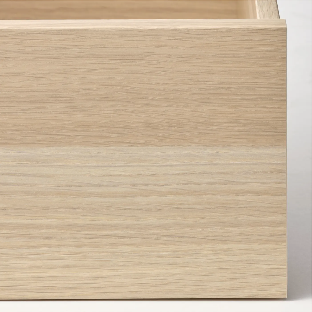 Выдвижной ящик IKEA KOMPLEMENT (КОМПЛЕМЕНТ), Эффект белого мореного дуба, 50x35 см