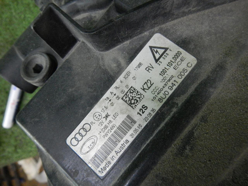 Фара левая Audi Q3 (2014-2018) ксенон