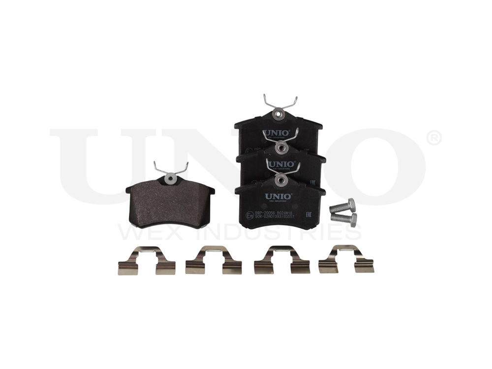 Колодки тормозные диск. задние UNIO BRP-20056