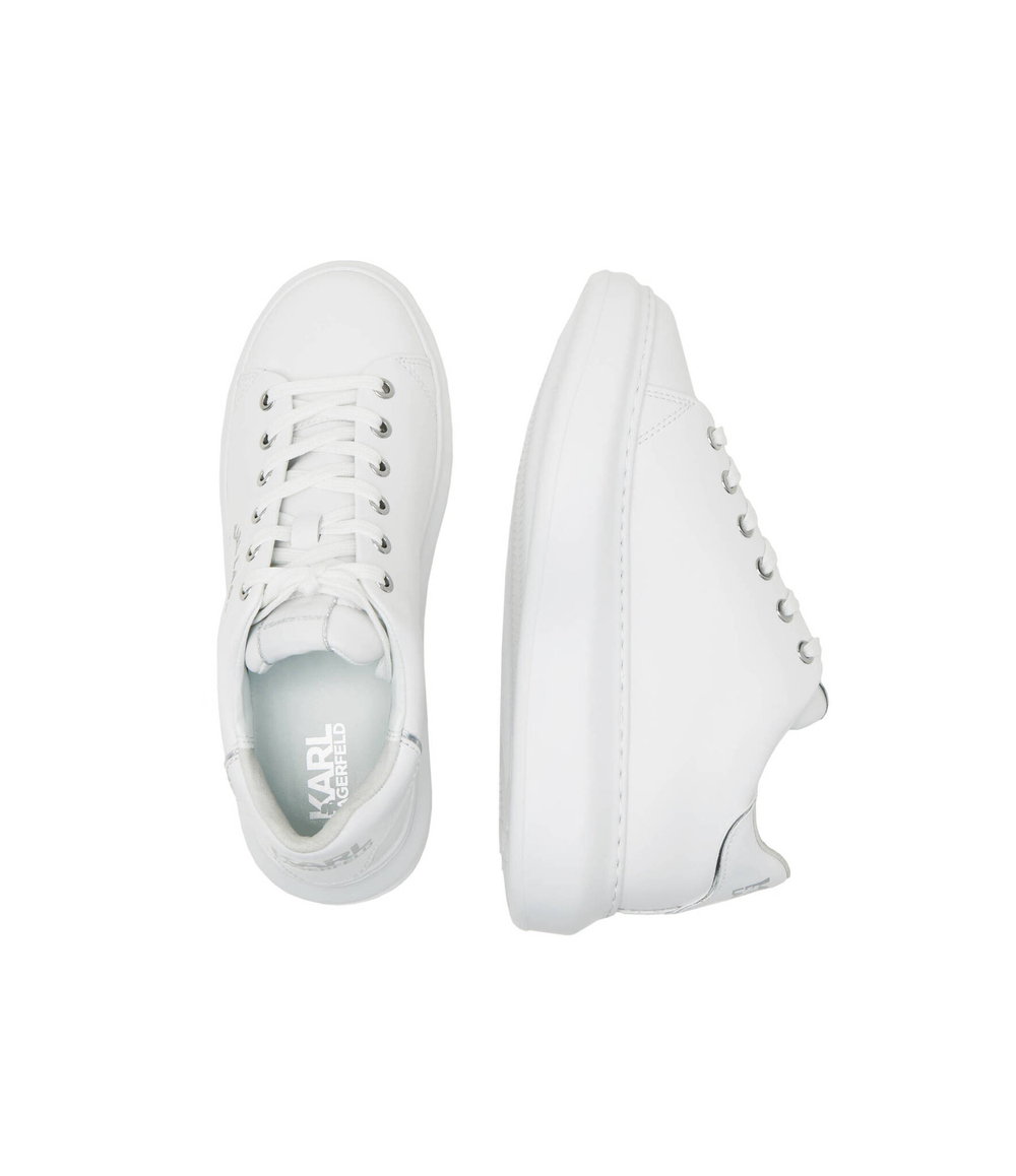 Кожаные кроссовки kapri Karl Lagerfeld - белый(KL62539F)