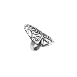 "Ларника" кольцо в серебряном покрытии из коллекции "Витраж" от Jenavi