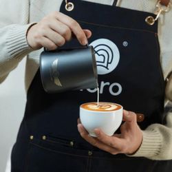 Питчер молочник 600 мл LATTE ART серый нерж. ZeroHero