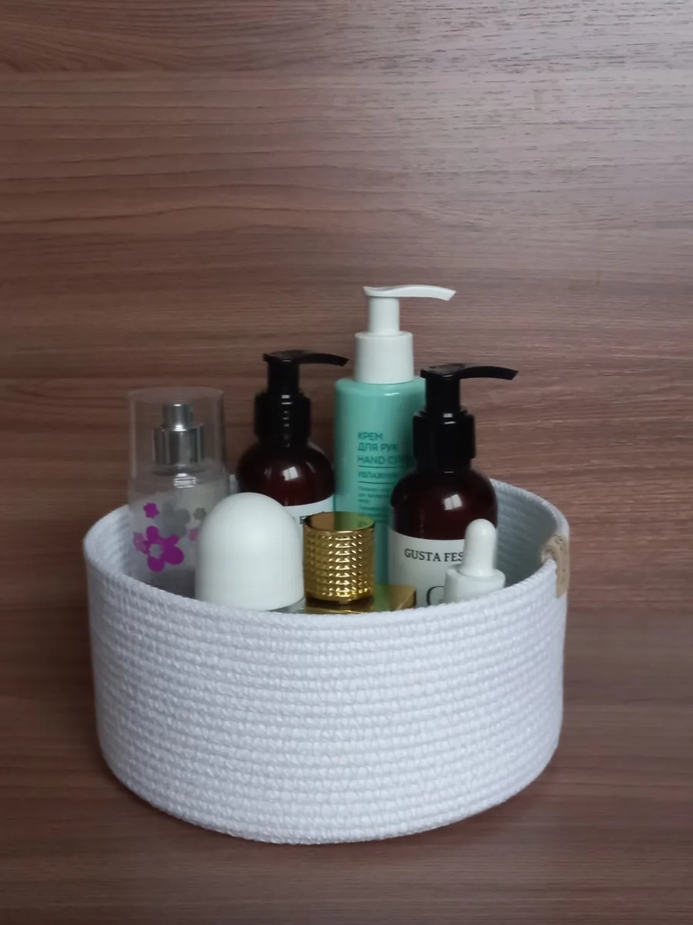 Корзина для хранения плетеная