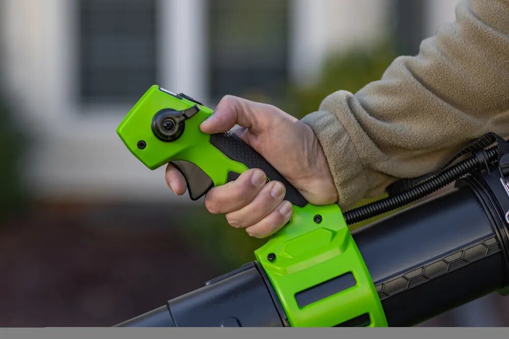 Воздуходувка ранцевая аккумуляторная GREENWORKS GD40BPG2 40В,б/щ,без АКБ и ЗУ (2408107)