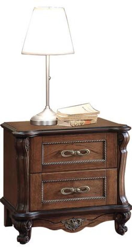 Тумба прикроватная "Алези" П1.350.1.20 Табак, Массив