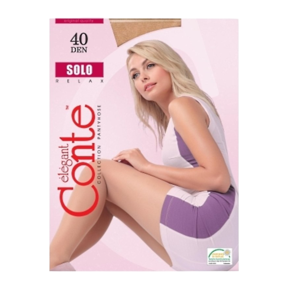 Колготки "CONTE" 40ден соло №3 natural
