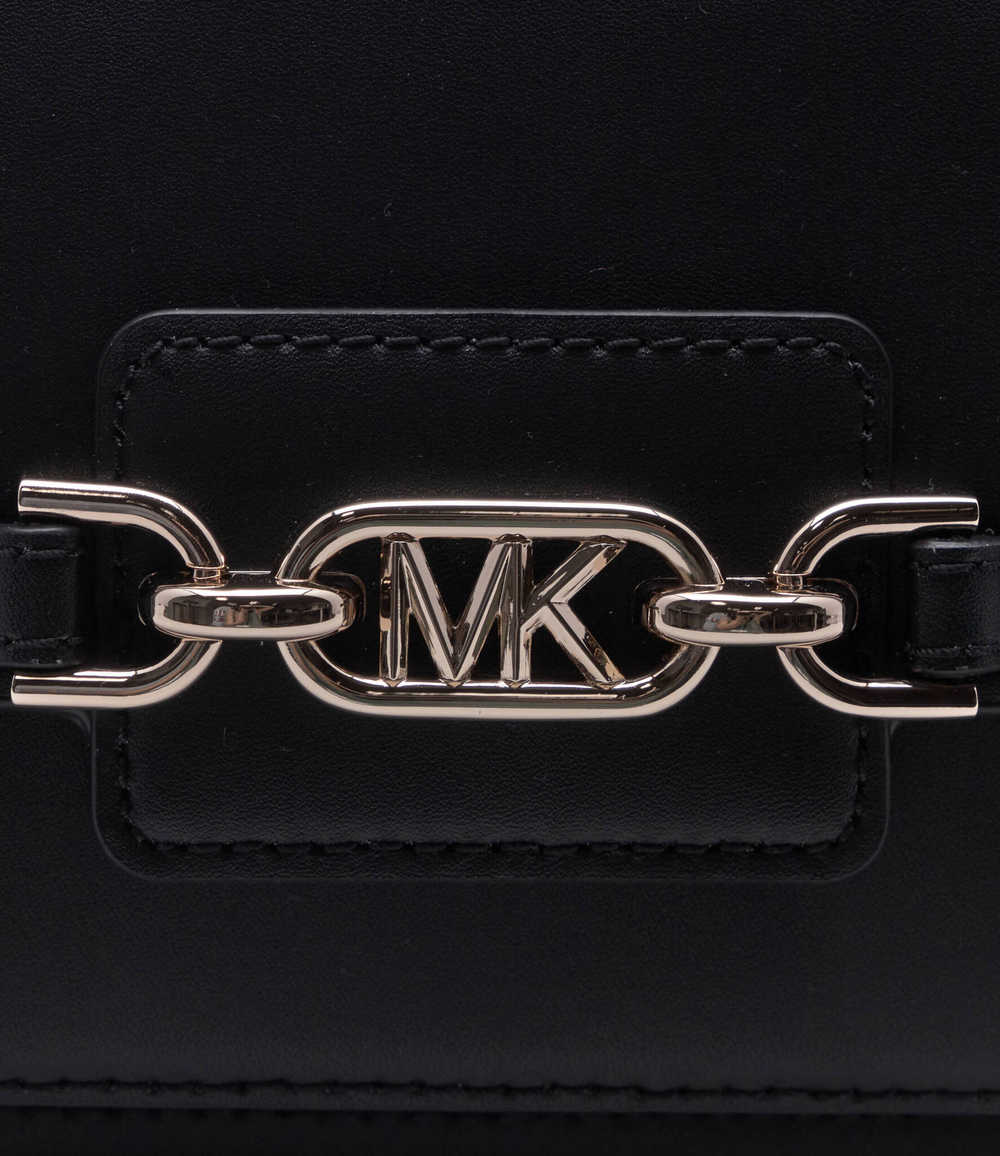 кожаная сумка-мессенджер heather Michael Kors - черный(30S2G7HL3L)