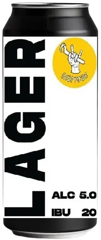 Пиво Селфмэйд Лагер / Selfmade Lager 0.45 - банка