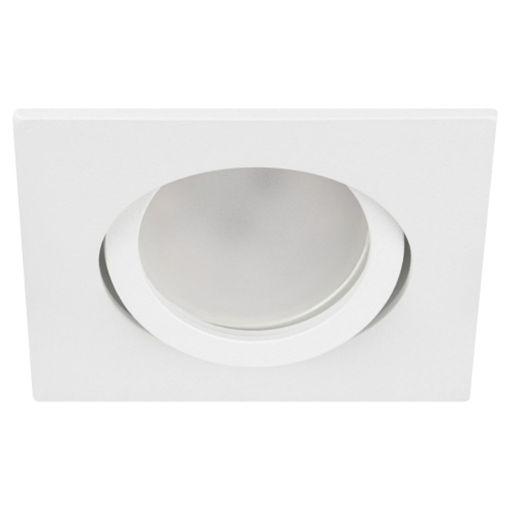 Встраиваемый светильник алюминиевый ЭРА KL87 WH MR16/GU5.3 белый | Алюминиевые встраиваемые светильники