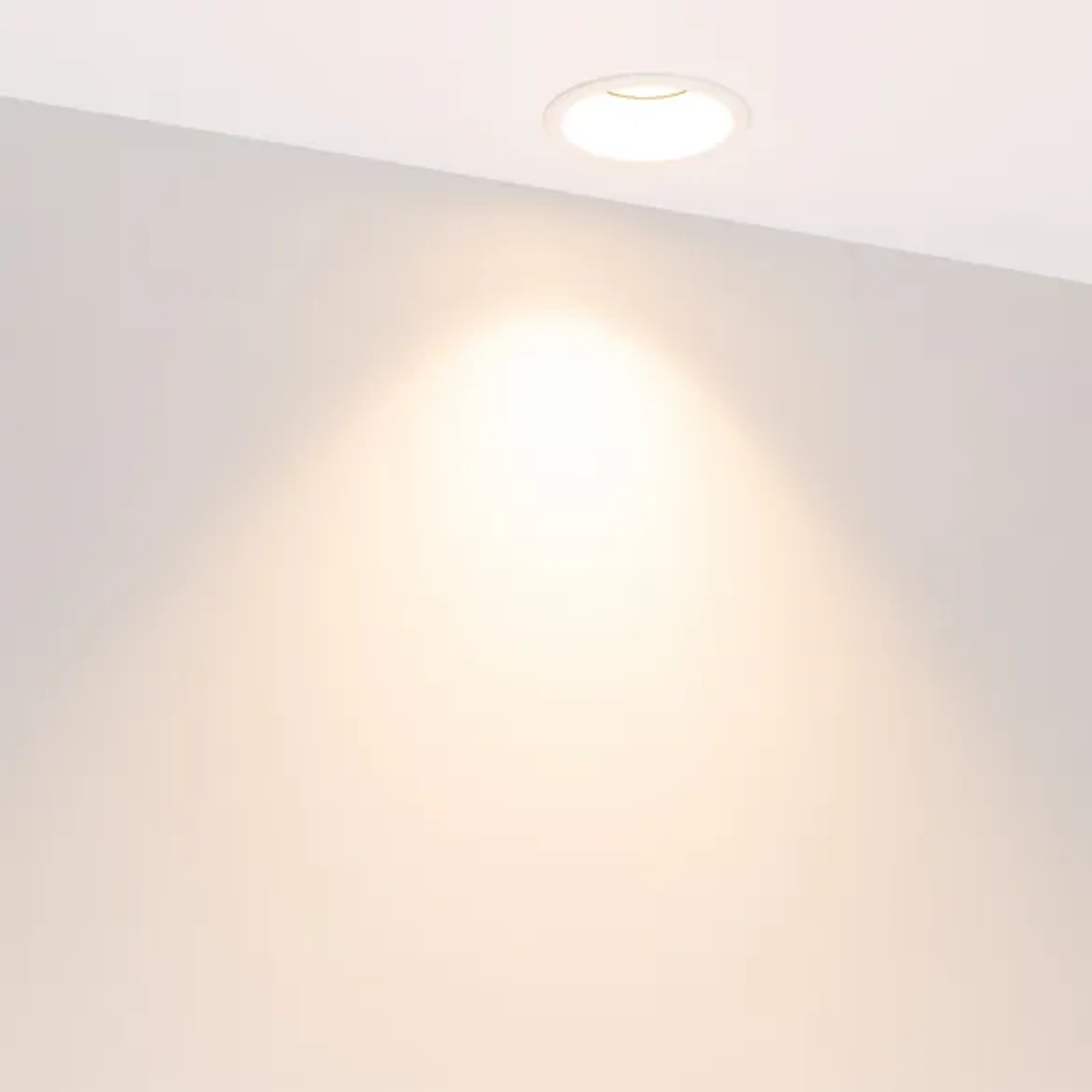 Светильник MS-FLOW-BUILT-R85-6W Warm3000 (BK, 15 deg, 230V) (Arlight, IP20 Металл, 5 лет) 061252