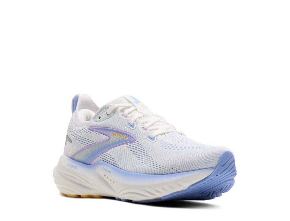 Кроссовки для бега женские Brooks Glycerin 22 W Бело-Голубые