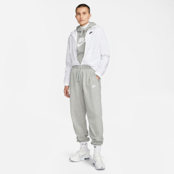 Женские теннисные брюки Nike Sportswear Club Fleece Mid-Rise Oversized Training Pants Women - Lightgrey