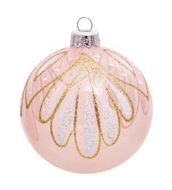 Элита НФШ-1374/6 Набор ел.украшений Шар 2шт «Перо павлина» 85 мм