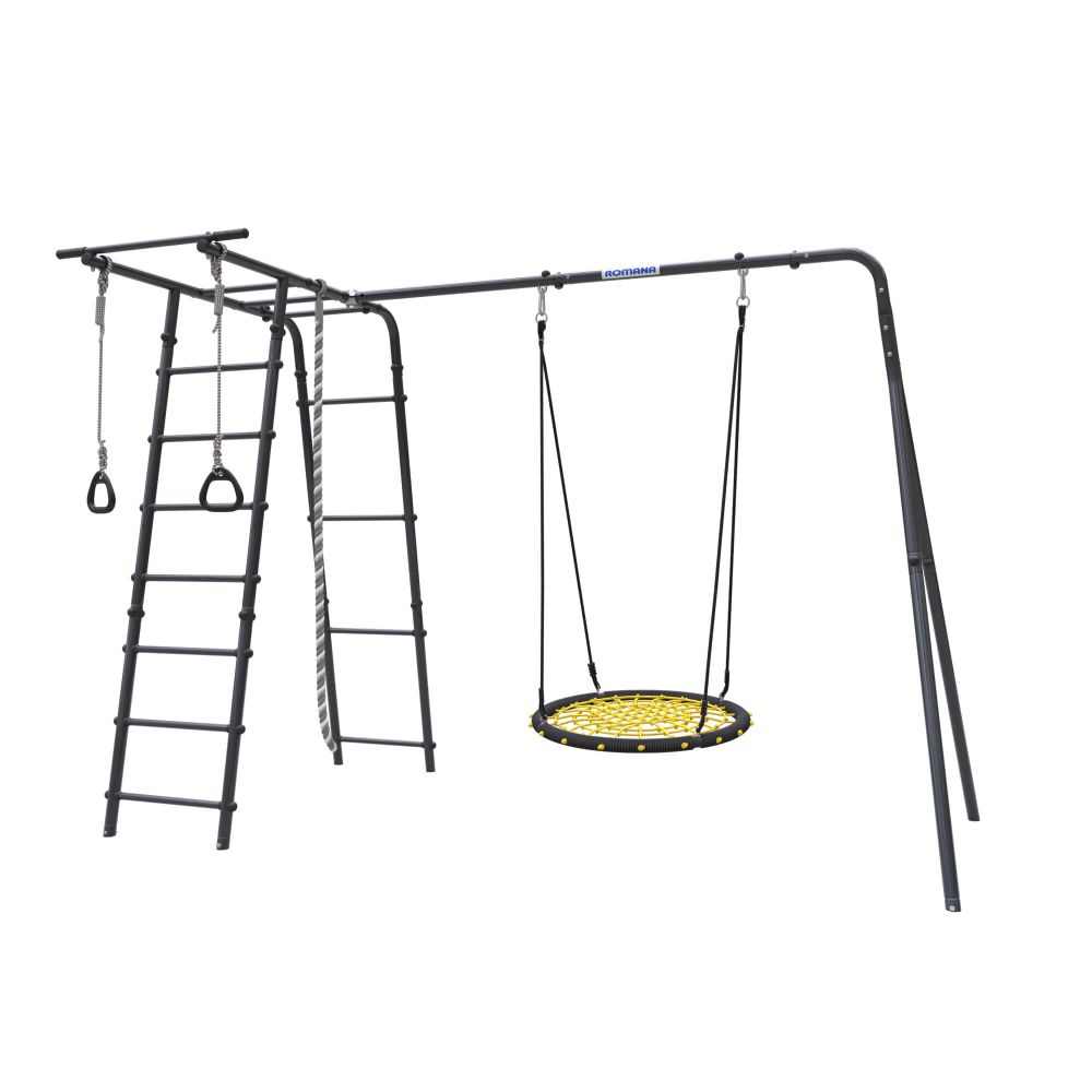 ROMANA Полянка Плюс 2 (антрацит) (с сеткой-гнездом 100см)