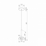 Подвесной светильник Elektrostandard Verano a068591