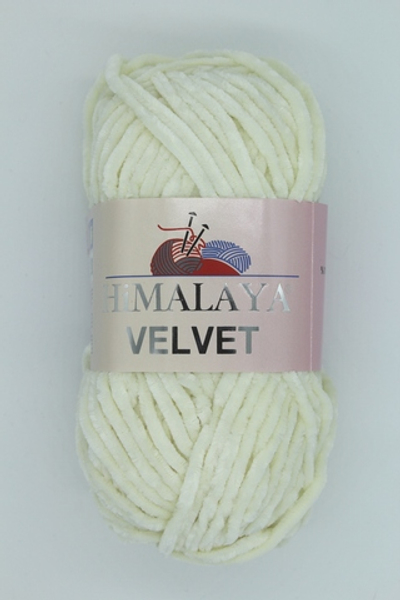Пряжа "Velvet" 90008 Молочный