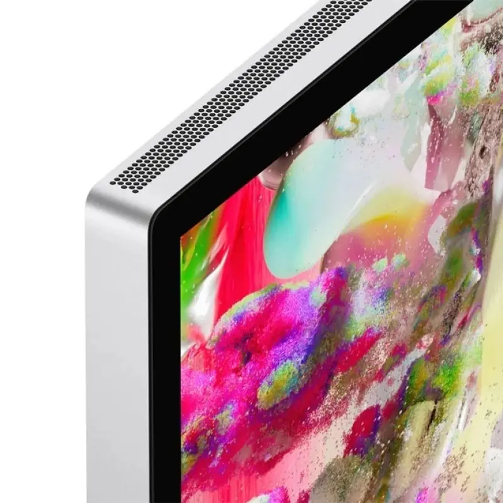 Монитор Apple Studio Display 5K Retina 27", нанотекстурное стекло, подставка с регулировкой наклона и высоты, серебристый (MMYV3)