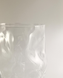 Zara Home стакан из стекла, цвет прозрачный, 11 см · 0241/401
