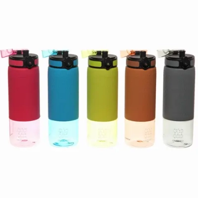 Бутылка спортивная UZSPACE Diamond 5057 с емкостью для фруктов (680 мл)