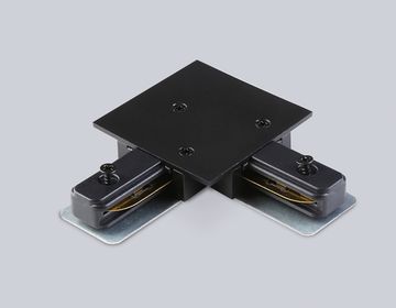 Коннектор питания угловой для шинопровода GL7166 BK черный Standard 220V PRO Ambrella