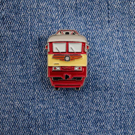 Значок электровоз ЧС6 (2 варианта)