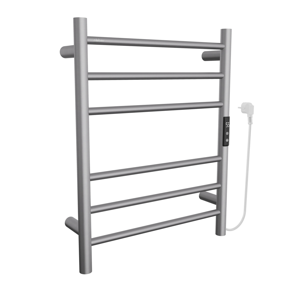 Полотенцесушитель электрический ABBER Standard AH4606BST сталь брашированная