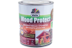 Пропитка декоративная для защиты древесины Dufa Wood Protect орех