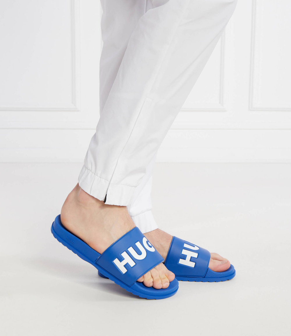 Шлепанцы Match_it_Slid_rblg_N HUGO - голубой(50498352)