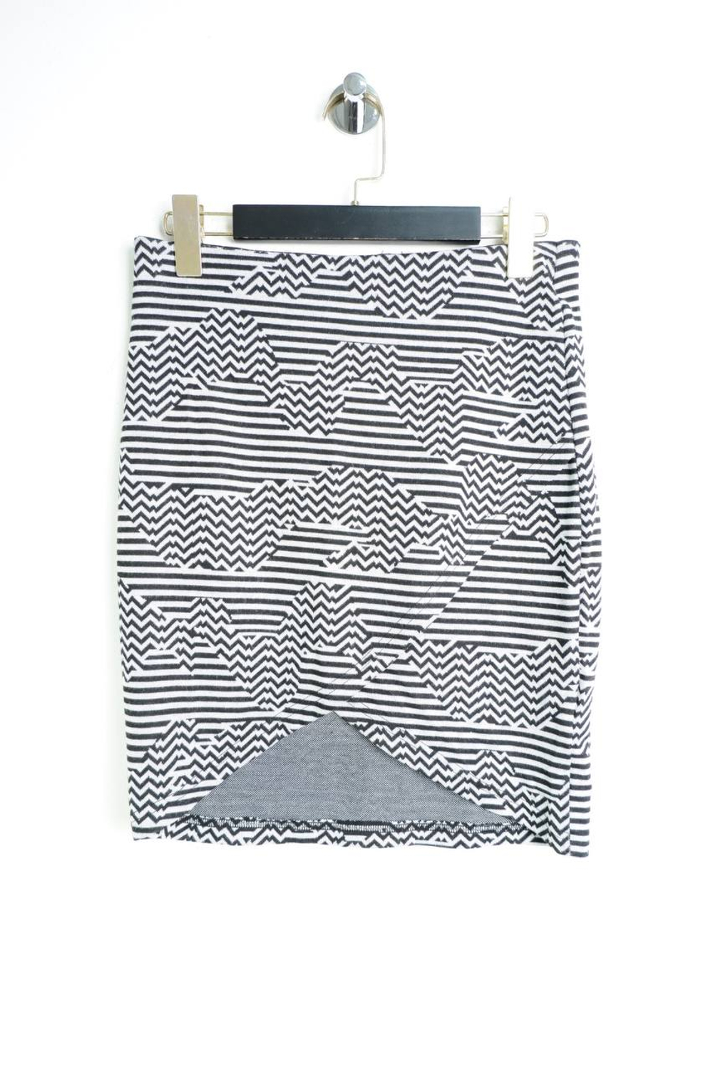 Юбка Vila в монохроме, маркировка S, визуально на 44 размер