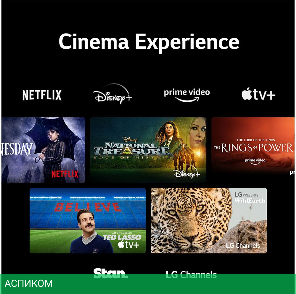 Телевизор LED LG 55" 55QNED756RA.ARUB