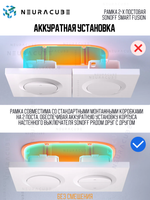 Рамка 2-x постовая Sonoff Smart Fusion
