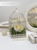 Клетка винтажная "Прованс" 14х14х25 см