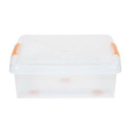 IRIS Короб для хранения THIN BOX UG-475 прозрачный/оранжевый / 6