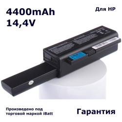 Аккумулятор iBatt 4400mAh, для HSTNN-OB91 579320-001 HSTNN-OB92 AT902AA HSTNN-I69C 530975-341