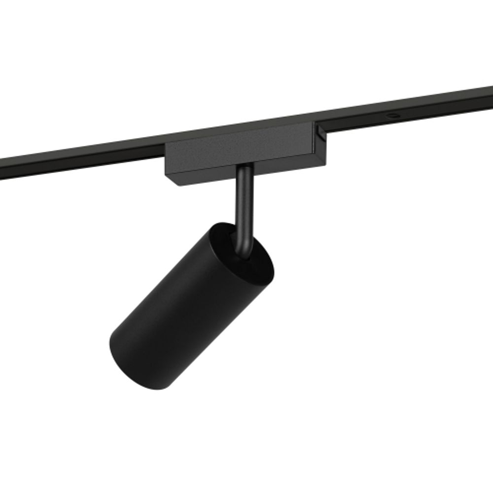 Магнитный трековый светильник ЭРА TRM-S5-3-12W4K-BK прожекторного типа для тонкой магнитной системы 12Вт 4000К черный