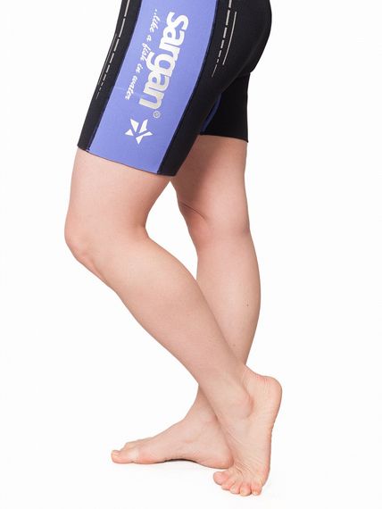 Гидрокостюм Sargan Nero 2.0 Shorty Pro lady 2 мм черно-сиреневый