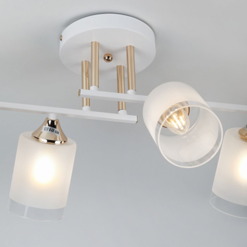 Люстра Rivoli Georgiana 9144-203 4 х Е27 60 Вт модерн | Rivoli