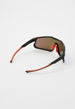 Спортивные очки HILX Big Head / Matt Black Orange / Blue Lens