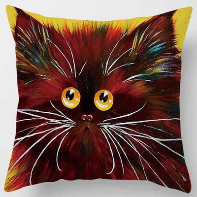 Наволочка декоративная, чехол на подушку 45х45 см, 1 шт