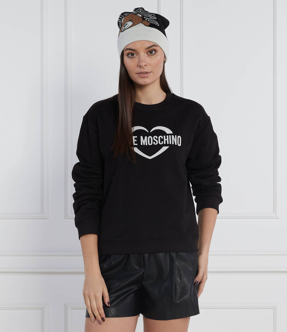 Худи Love Moschino - черный(W6306 55 M4055)